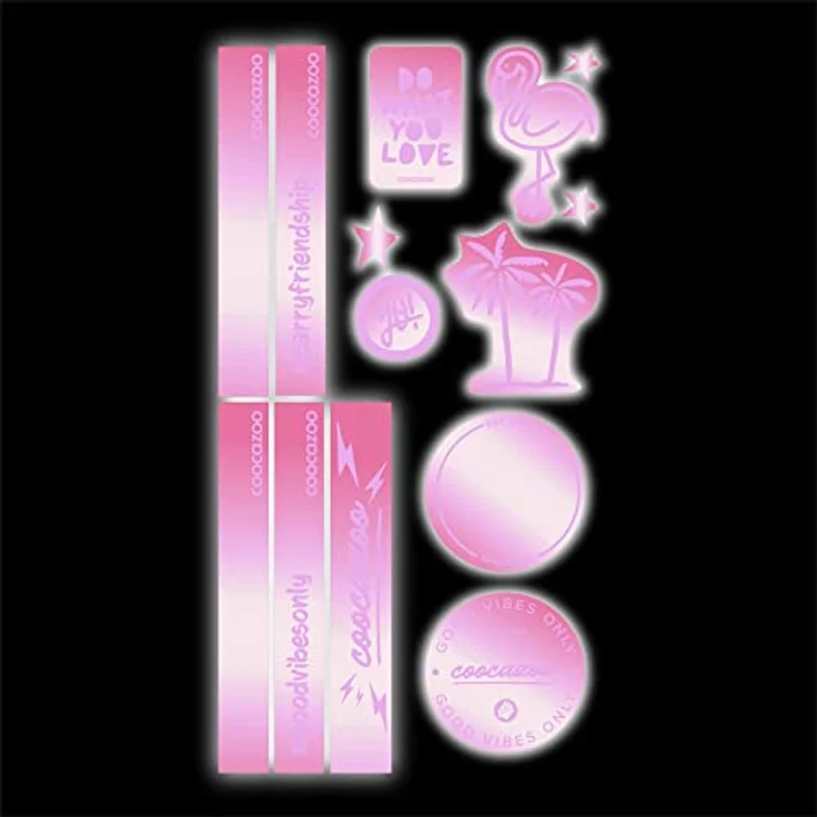 coocazoo Reflektierendes Sticker-Set "Berry" – Bild 2