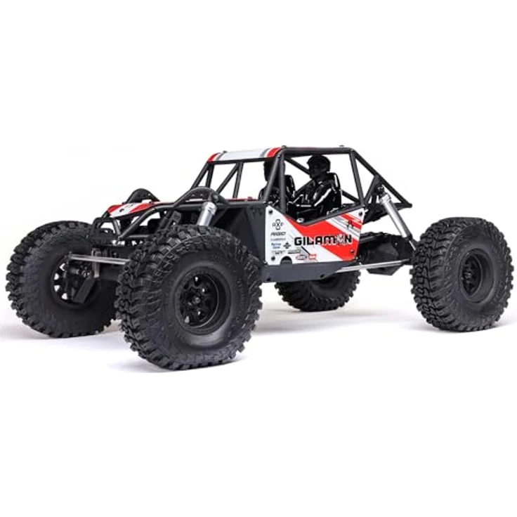 Axial AXP8 Gilamon 2.2 4x4 RTR Trail Buggy Rock Crawler, Bürstenmotor, ASD, LED-Beleuchtung, rot – Bild 1