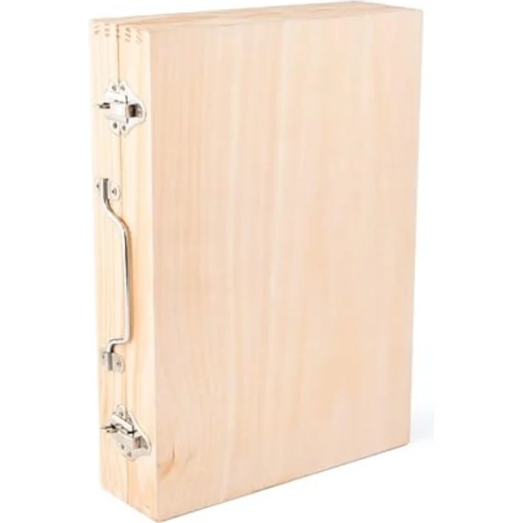 Woodyland Spielwerkzeugkoffer 91800, 16-tlg. Holz/Metall-Mix mit Tragegriff und realistisch aussehenden Spielzeugen für kleine Handwerker, geeignet ab 5 Jahren – Bild 4