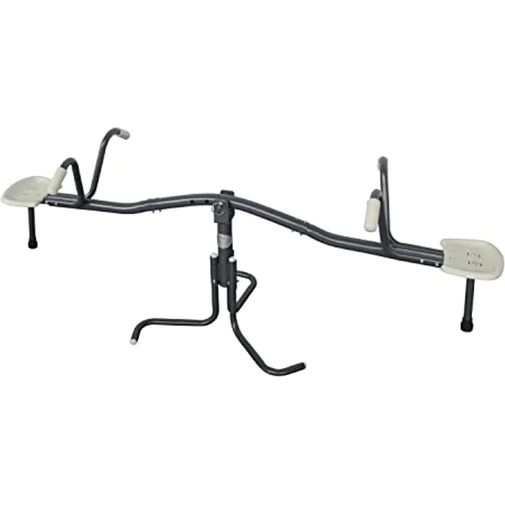 AXI rotierende Wippe aus Metall in Anthrazit & Creme | Seesaw für Kinder ab 3 Jahre um 360° drehbar | Kinderwippe für den Spielplatz / Garten / Outdoor – Bild 1