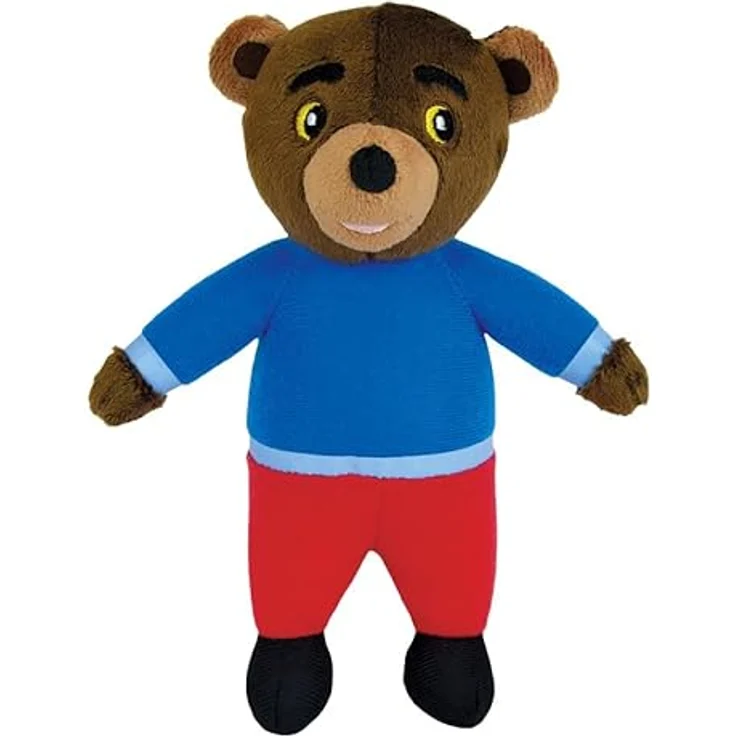 Jemini Plüsch-Set für Familie, 3 Plüschtiere: Kleiner Braunbär 13 cm, Mama Bär & Papa Bär 19 cm, hypoallergen, ab der Geburt, waschbar 30 °C – Bild 3