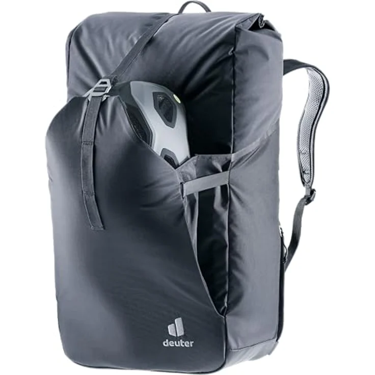 deuter Xberg 25 2in1 Rucksack & Hinterradtasche, Schwarz – Bild 2