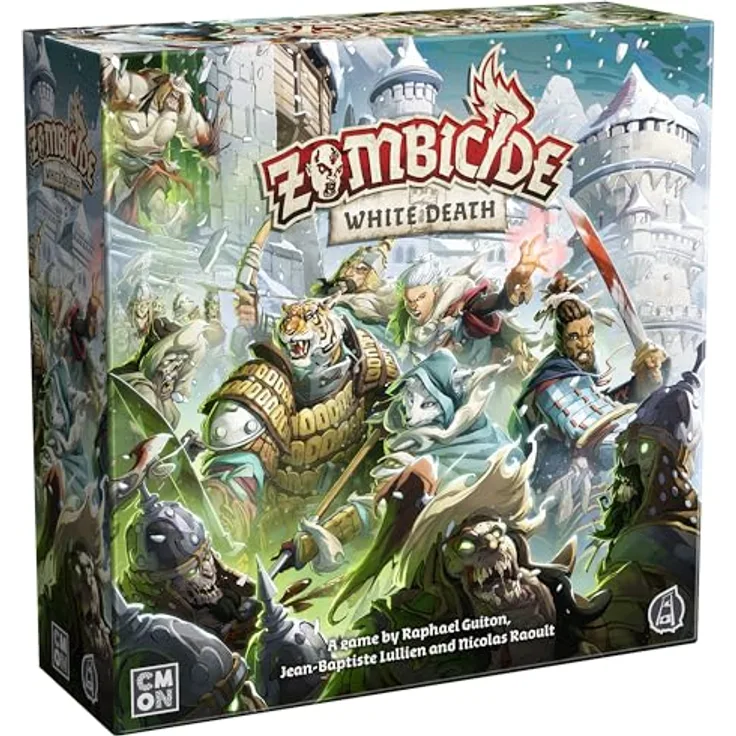 CMON Zombicide: White Death, eigenständige Brettspiel-Erweiterung für 1–6 Spieler, ab 14 Jahren, über 60 Minuten Spieldauer