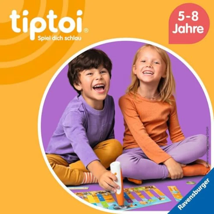 Ravensburger tiptoi® Spiel - Team SMART ermittelt - Diebstahl im Tier-Express, interaktives Lernspiel für Kinder über 3 Jahren – Bild 7