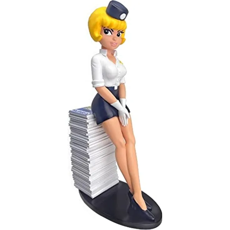 Plastoy Natacha-Figur Albenstapel