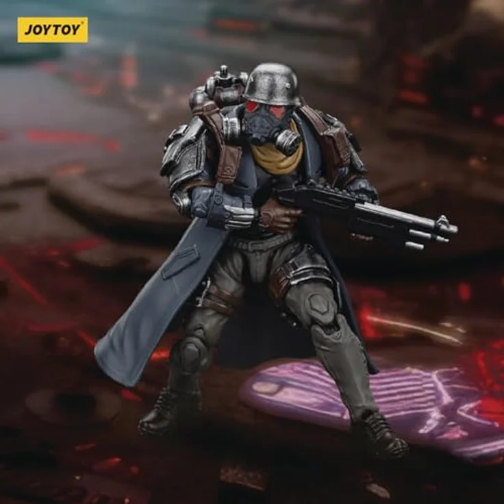 Joy Toy Battle For the Stars Actionfigur Shadow Jaeger Squad Jackal, 16 cm, hochdetailliert und voll beweglich mit austauschbaren Händen und Waffenaccessoires – Bild 3