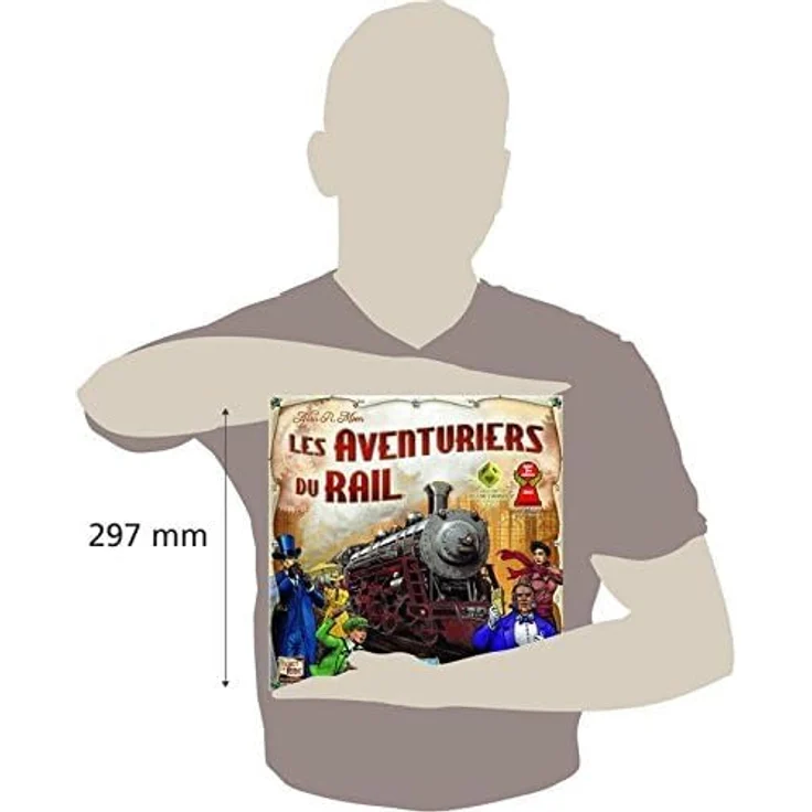 Days of Wonder Adventurer Bahn USA, Brettspiel zur Verbindung von Städten durch Waggonkarten, Französisch – Bild 8