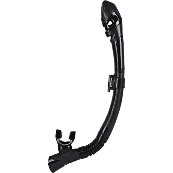 Seac Erwachsene Fast Dry Schnorchel Premium Mit Trockenventil, schwarz, One Size