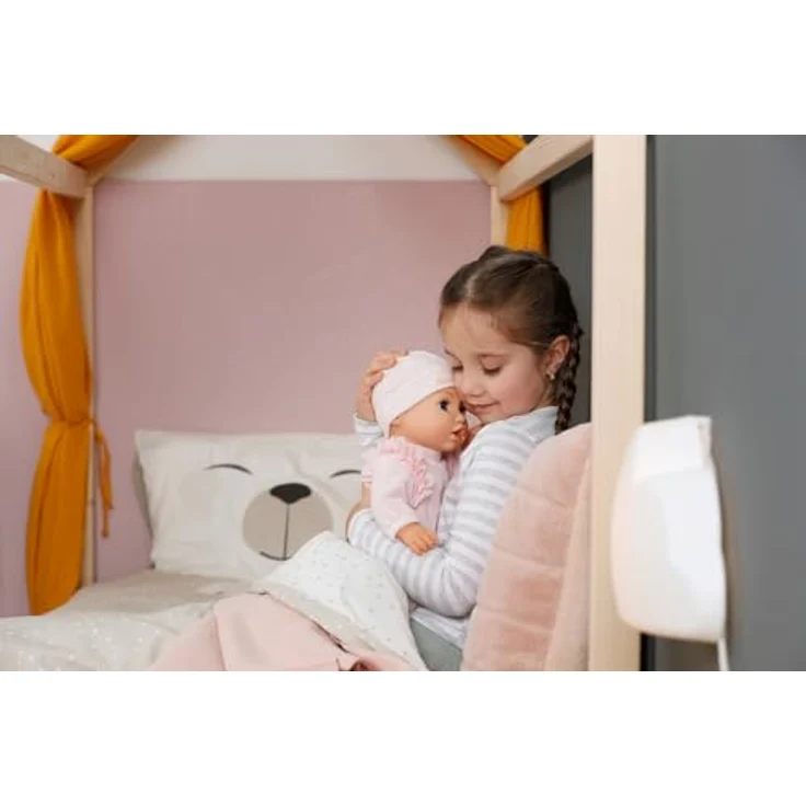 MGA Zapf Creation BABY born Annabell Puppe, 43 cm mit realistischen Babylauten und Bewegungen – Bild 9