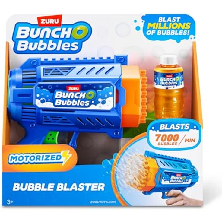 Zuru Bunch O Bubbles Blaster Medium S1 (11348), motorisierter Blasenblaster erzeugt bis zu 7.000 Blasen pro Minute – Bild 4