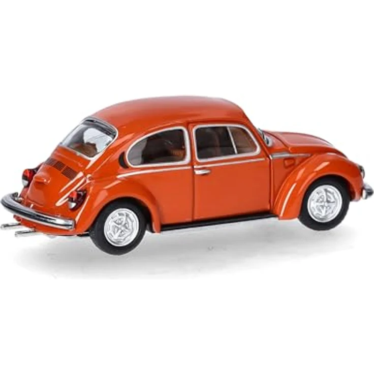 Herpa 421096-002 H0 PKW Modell Volkswagen Käfer 1303, detailgetreu, leuchtorange, 1:100 Maßstab – Bild 2