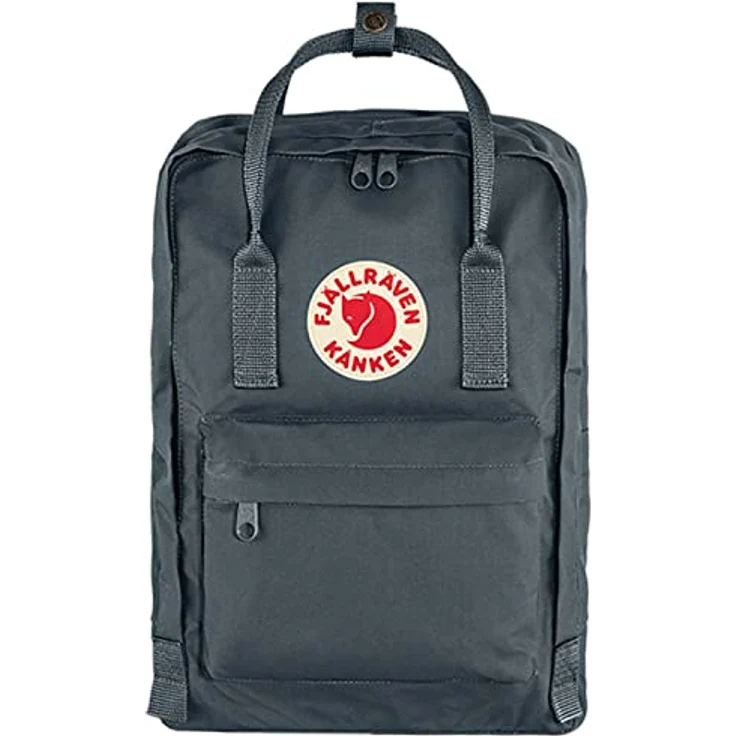 Fjällräven Kånken Laptop 13'', Schulrucksack mit gepolstertem Laptopfach, 35 cm, Graphit – Bild 1