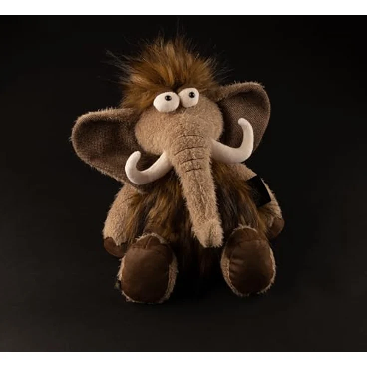 Sigikid Kuscheltier Mammut Hatmut BeastsTown, kuschelweich, 41 cm, waschbar bei 30°C, grau – Bild 7