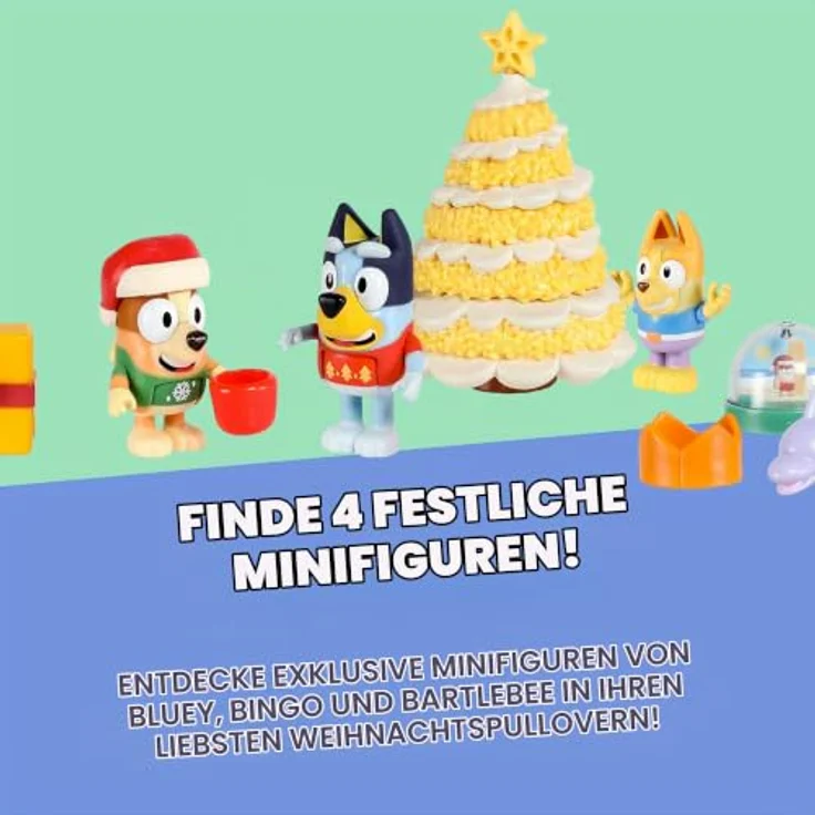 Bluey Advent Calendar 2026, Adventskalender mit 24 Überraschungen und Rollenspiel-Zubehör, geeignet ab 3 Jahren – Bild 4