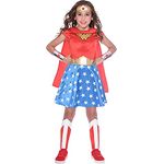 amscan Kind Wunderfrau Wonder Woman Verrücktes Kleid Kostüm Alter: 3-4 Jahre (Alter: 6-8 Jahre)