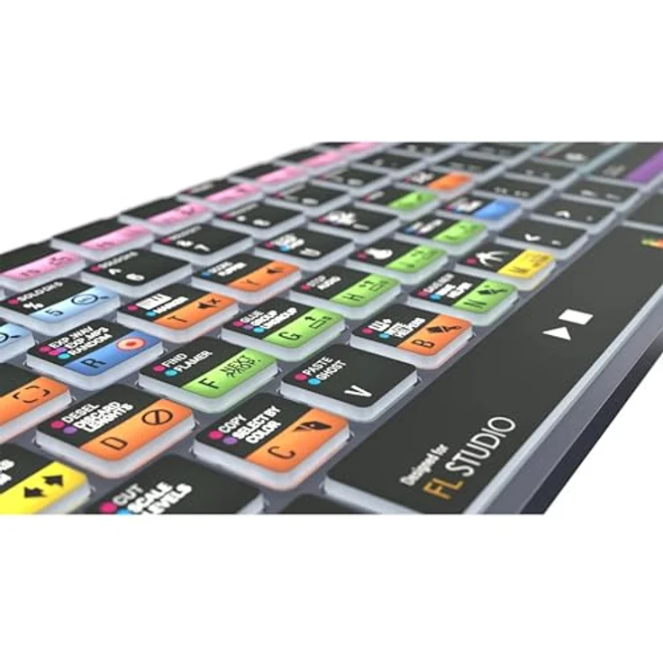 LogicKeyboard FL Studio Titan UK WIN, hochwertige Tastatur für Musikproduktion mit maßgeschneiderten Shortcuts – Bild 4