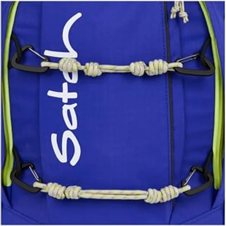 Satch Schulrucksack Pack Adventure Edition, Rucksack aus 100% recyceltem Polyester mit A4-Fächern, höhenverstellbarem Tragesystem und Organizer-Tasche – Bild 9