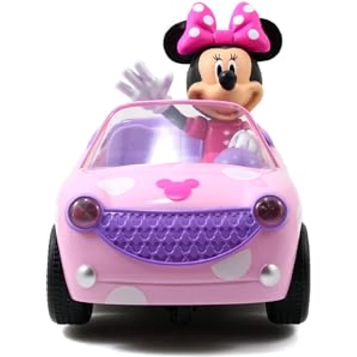 JADA RC-Auto Disney Minnie Mouse Roadster, 2,4GHz, rosa gepunktet – Bild 2