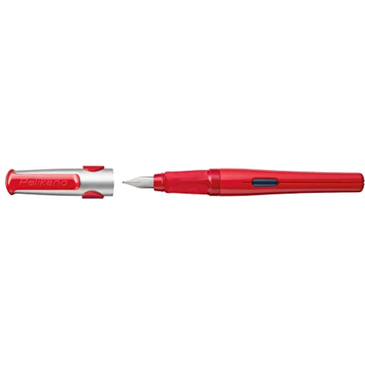Pelikan Füller Pelikano P 480 Original, Für Rechtshänder, blau, rot, schwarz – Bild 3