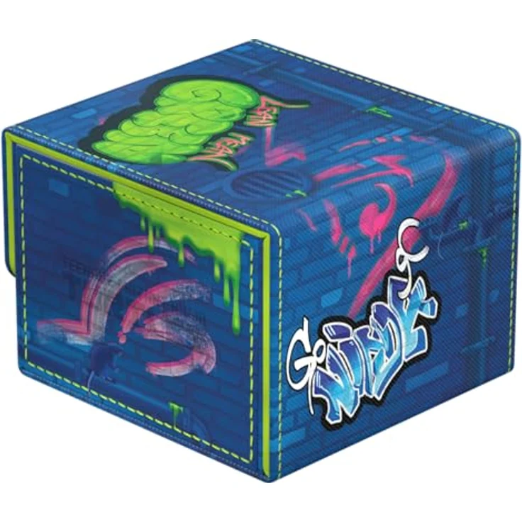 Ultimate Guard Sidewinder 133+ Xenoskin Deckbox für Magic: The Gathering, Teenage Mutant Ninja Turtles Design, blau, für 133 Karten – Bild 3