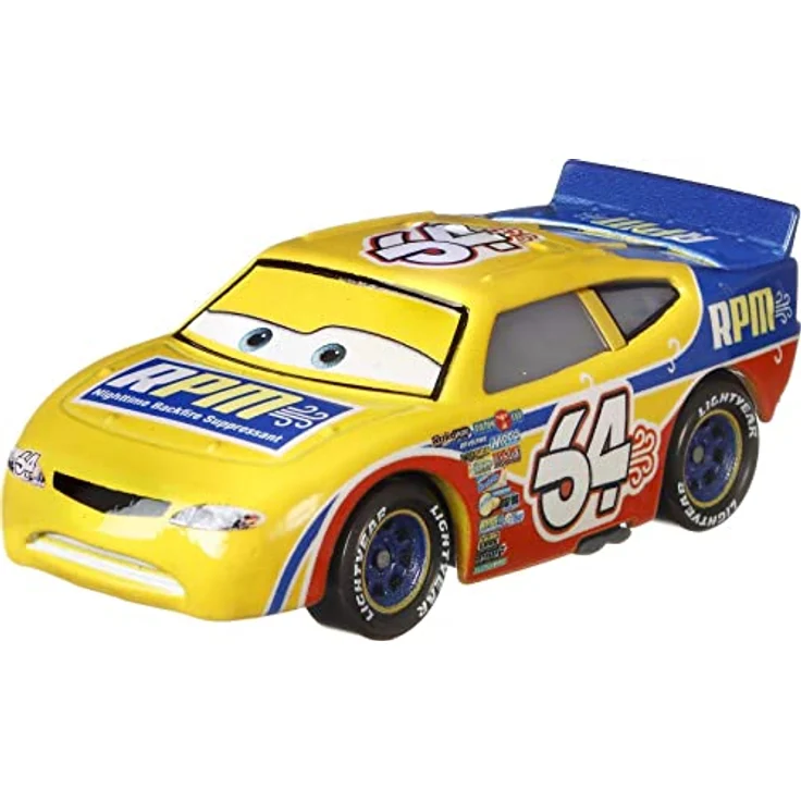 Disney Cars Winford Bradford Rutherford GCC60, Die-Cast Spielzeug-Rennwagen im Maßstab 1:55, für Kinder ab 3 Jahren – Bild 2