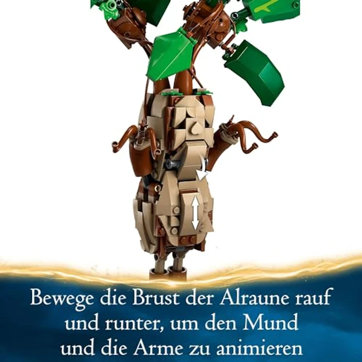 LEGO® Konstruktionsspielsteine Zaubertrankpflanze: Alraune (76433), LEGO Harry Potter™, (579 St), Made in Europe – Bild 7