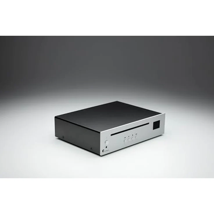 Pro-Ject CD Box E, Ultra kompakter CD-Player mit echtem Red Book CD-DA-Laufwerk, Aluminium-Frontpanel, RCA-Ausgang, Schwarz – Bild 4