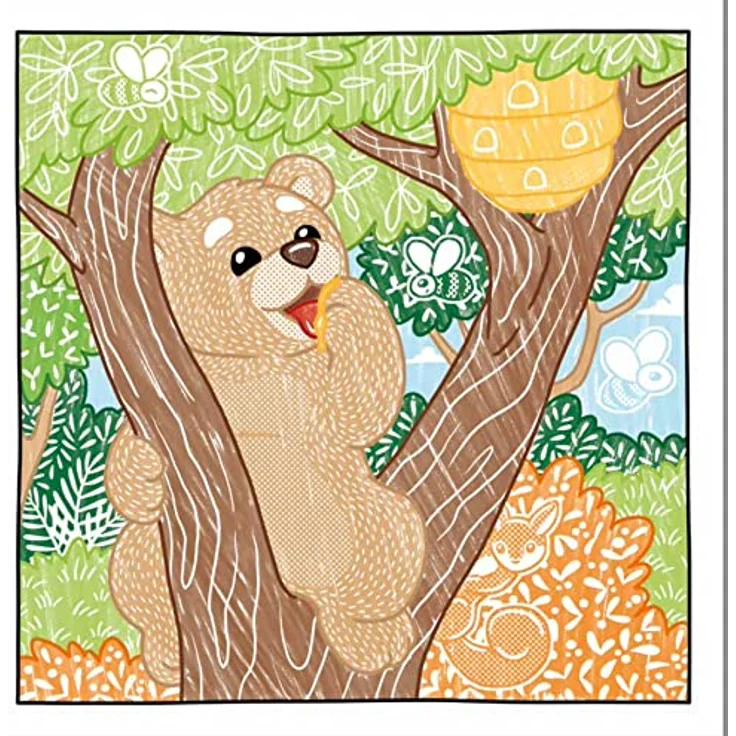 Zauberpapier Malbuch Süße Tierkinder – Bild 4