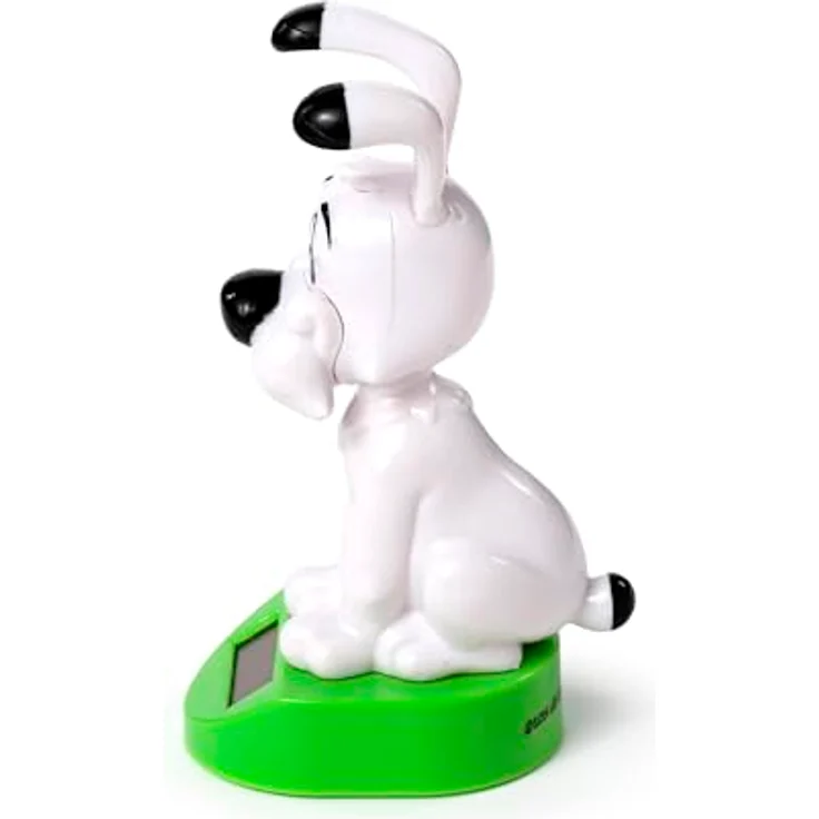 PUCKATOR Wackelfigur Idefix (Dogmatix) Asterix, Solarfigur für drinnen und draußen mit Wackelkopf, detailgetreue Darstellung – Bild 5