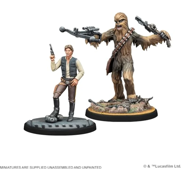 Atomic Mass Games AMGD1027 - Star Wars: Shatterpoint - Real Quiet Like Squad Pack, Erweiterung mit Han Solo, Chewbacca und Rebel Commando Einheiten für 2 Spieler, ab 14 Jahren – Bild 3