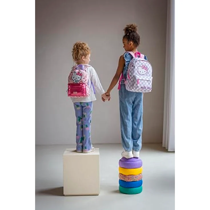 Hello Kitty Rucksack Bag It Up!, Kindergartenrucksack 37 x 26 x 12 cm, offiziell lizenziert – Bild 4