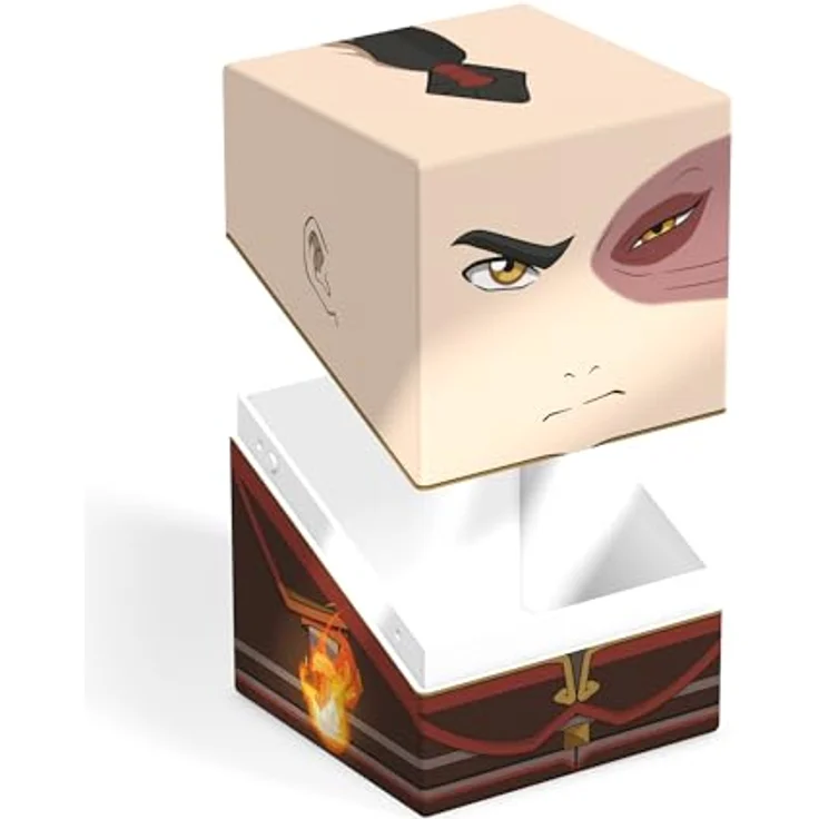 Ultimate Guard Squaroes - Squaroe Avatar: The Last Airbender AV006 - Zuko, Sammelbox für TCG-Decks, mit Platz für bis zu 100 Spielkarten in doppelter Schutzhülle – Bild 5
