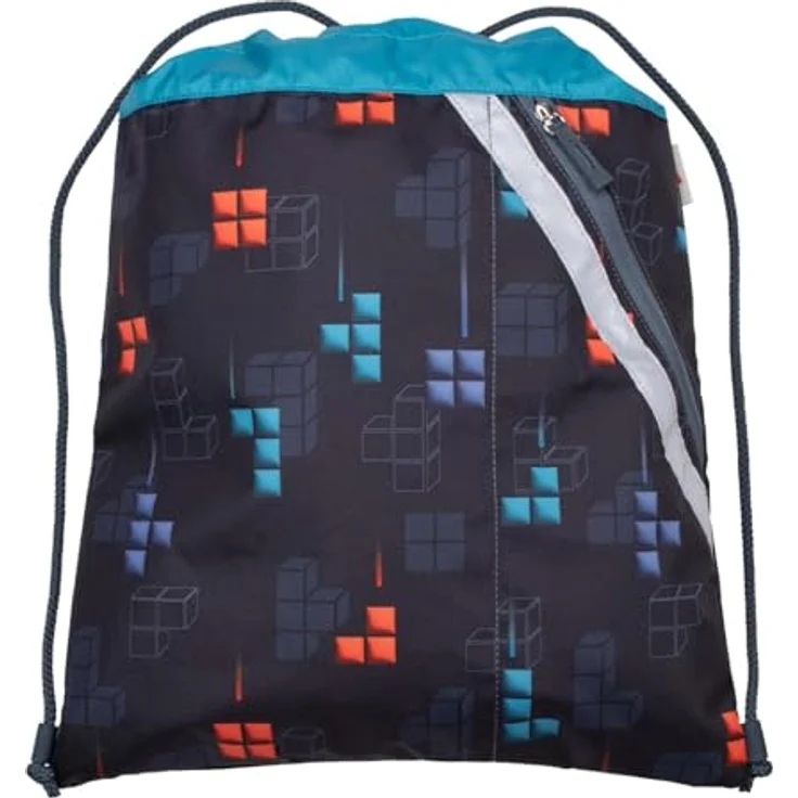 DerDieDas ErgoFlex Tiny Schulranzenset 5-teilig Ninja Fighter, ergonomisch geformt, atmungsaktive Gurte, Maße: 28 x 38 x 22 cm – Bild 4