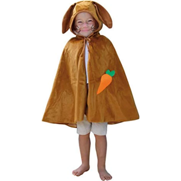 Betzold Kinderkostüme-Set, 13-tlg. in Universalgröße, waschbare Verkleidungen für Kinder von 3-8 Jahren mit Kapuze für Rollenspiel und Theater – Bild 4