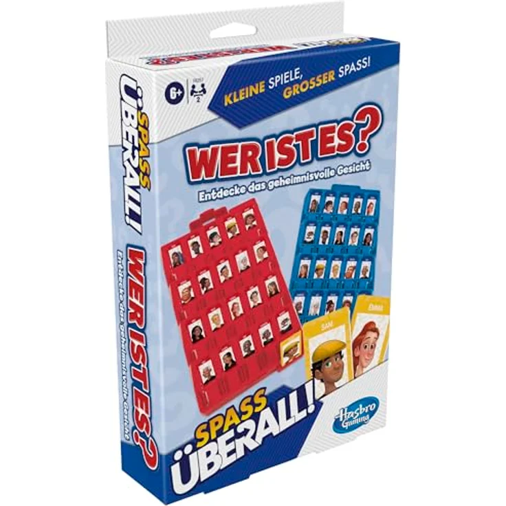 Hasbro Gaming Wer ist es? - Kompakt, Brettspiel für Kinder ab 3 Jahren, mit klassischen Spielmechaniken – Bild 6