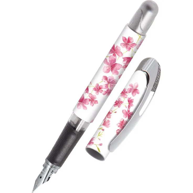 Online Pen Füller College Füllhalter, ergonomisch, ideal für die Schule, hergestellt in Deutschland, mit Iridium-Feder (M)
