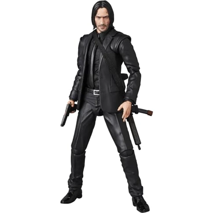 Medicom Toy John Wick Mafex Actionfigur Chapter 3 Parabellum, 16 cm mit Zubehör – Bild 1