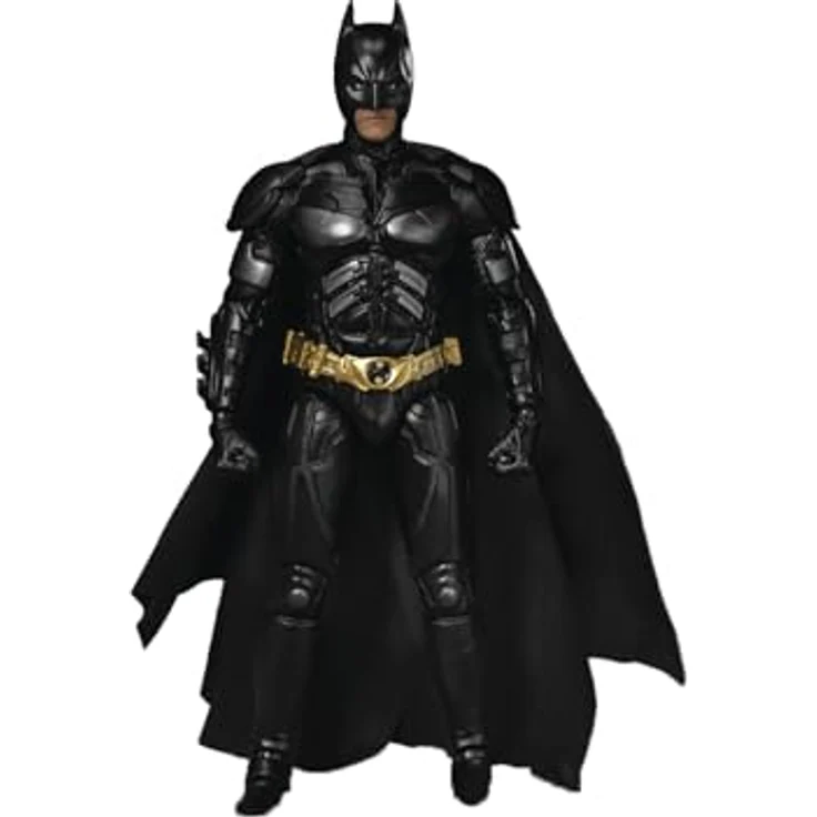 Beast Kingdom Batman (The Dark Knight) DAH-119 Dynamic 8-ction Figure, Sammelfigur mit über 22 Gelenkpunkten und hochwertigem Stoffumhang – Bild 1