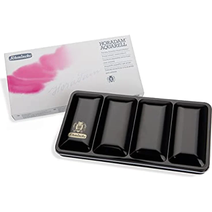 Schmincke HORADAM AQUARELL Farbkasten, 10 x 15 ml Tuben, Metallkasten mit 10 Aquarellfarben, ideal für Künstler und Hobbyisten – Bild 2