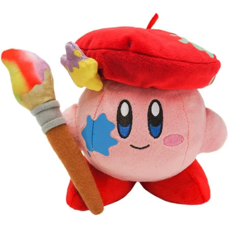 Together+ Plüschfigur Kirby Künstler, offiziell lizenziert, kuschelweicher Plüsch