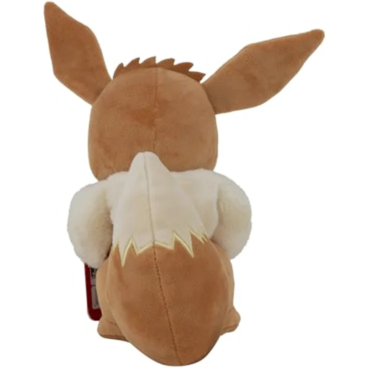 Bandai Pokémon Evoli (Eevee) Plüschtier 20 cm, sehr weich, offizielles Spielzeug für Kinder ab 2 Jahren – Bild 4