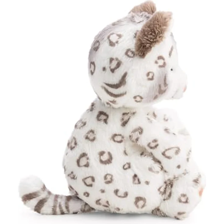 NICI Kuscheltier Schneeleopard 12cm schlafend im Körbchen, weiß - weiches Plüschstofftier zum Kuscheln und Spielen, ideal als Geschenk für Kinder und Erwachsene, Modell 62871 – Bild 5