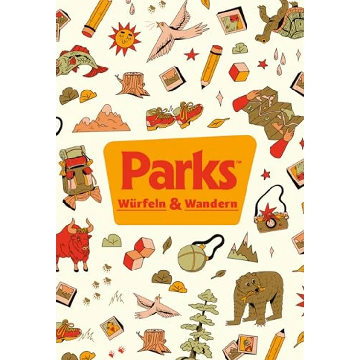 Feuerland Spiele Parks Würfeln & Wandern, Brettspiel für 1-4 Personen, eigenständiges Spiel aus der Parks-Serie – Bild 2
