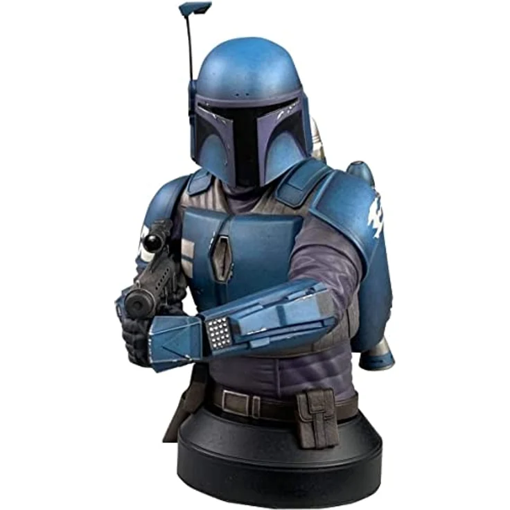 Diamond Select Star Wars The Mandalorian Bust 1/6 Death Watch, limitierte Polystone Büste, 18 cm, handnummeriert, mit Echtheitszertifikat – Bild 3