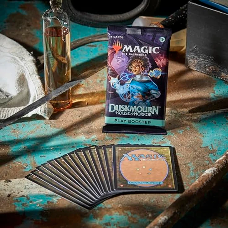 Magic The Gathering Duskmourn: Haus des Schreckens Play-Booster-Display (Englische Version) - Limited-Format, glänzende Foilkarte in jedem Booster, 36 Booster-Packungen – Bild 4