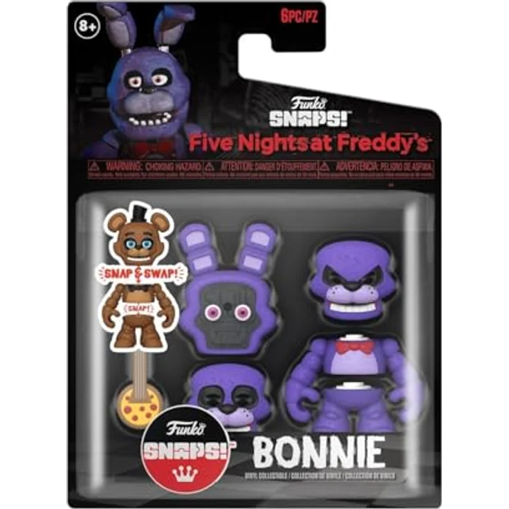 Funko Five Nights at Freddy's (FNAF) Snap: Bonnie The Rabbit - Vinyl-Sammelfigur - Geschenkidee - Offizielle Handelswaren - Spielzeug Für Kinder und Erwachsene - Video Games Fans - Strumpffüller – Bild 1