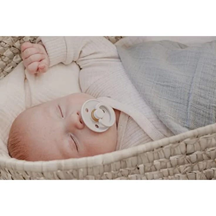 Bibs Muslin Swaddle Pucktücher, Wickeltuch, Decke für Neugeborene, Tragetuch, 100% Bio-Baumwolle, 120x120 cm, Sage – Bild 5