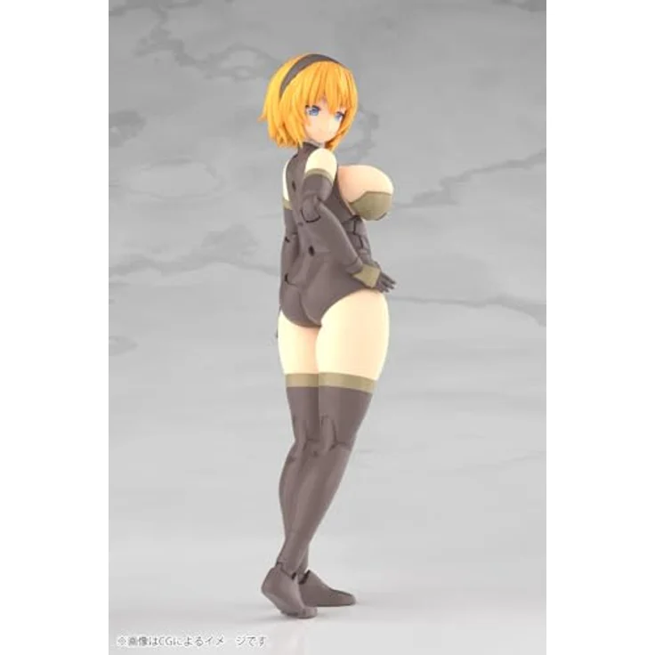 Kotobukiya Frame Arms Girl Kagutsuchi-kou PVC-Figur, 20 cm, braun, bewegliche Sammlerstatuette – Bild 14
