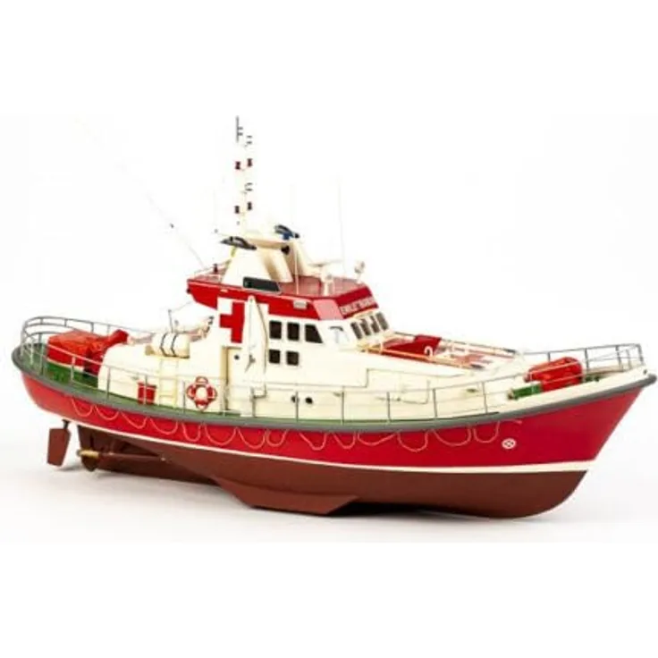 Billing Boats Emile Robin SAR Boat (461097) - Rettungsboot für die dänische Küstenwache, detailgetreue Klemmbaustein-Modellierung