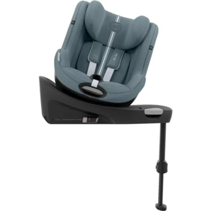 Cybex Sirona G i-Size Plus, Reboard Kindersitz mit 360°-Drehmechanismus, Stormy Blue – Bild 6